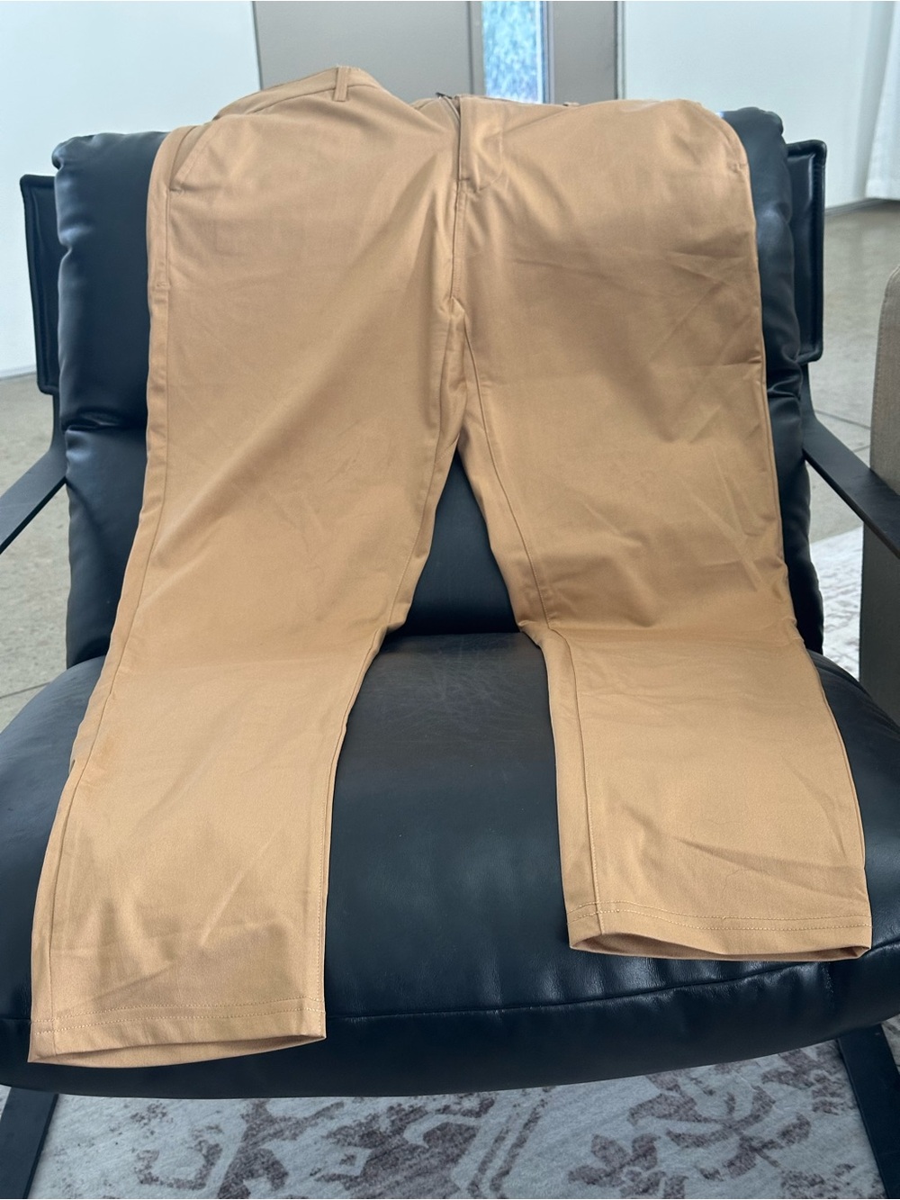 Men's Classic Khaki Chinos - Tan